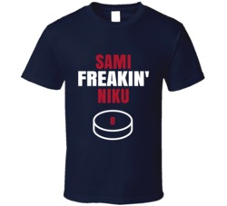 Sami Freakin Niku Winnipeg Hockey Sports Fan T Shirt Sami Freakin Niku Winnipeg Hockey Sports Fan T Shirt