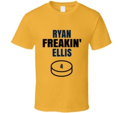 Ryan Freakin Ellis Nashville Hockey Sports Fan T Shirt Ryan Freakin Ellis Nashville Hockey Sports Fan T Shirt