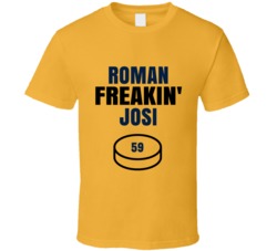 Roman Freakin Josi Nashville Hockey Sports Fan T Shirt Roman Freakin Josi Nashville Hockey Sports Fan T Shirt