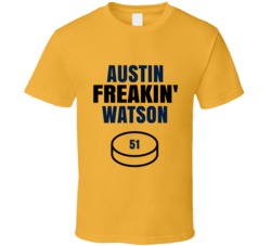 Austin Freakin Watson Nashville Hockey Sports Fan T Shirt Austin Freakin Watson Nashville Hockey Sports Fan T Shirt
