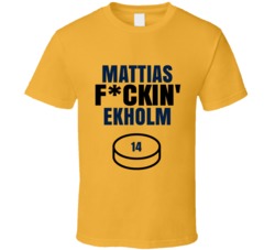 Mattias Fckin Ekholm Nashville Hockey Sports Fan T Shirt Mattias Fckin Ekholm Nashville Hockey Sports Fan T Shirt