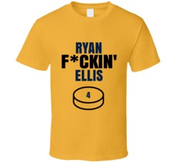 Ryan Fckin Ellis Nashville Hockey Sports Fan T Shirt Ryan Fckin Ellis Nashville Hockey Sports Fan T Shirt