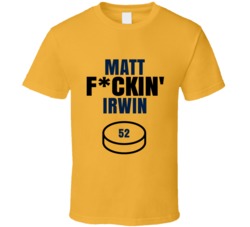 Matt Fckin Irwin Nashville Hockey Sports Fan T Shirt Matt Fckin Irwin Nashville Hockey Sports Fan T Shirt