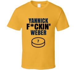 Yannick Fckin Weber Nashville Hockey Sports Fan T Shirt Yannick Fckin Weber Nashville Hockey Sports Fan T Shirt