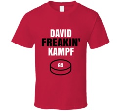 David Freakin Kampf Chicago Hockey Sports Fan T Shirt David Freakin Kampf Chicago Hockey Sports Fan T Shirt