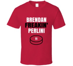 Brendan Freakin Perlini Chicago Hockey Sports Fan T Shirt Brendan Freakin Perlini Chicago Hockey Sports Fan T Shirt
