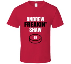 Andrew Freakin Shaw Chicago Hockey Sports Fan T Shirt Andrew Freakin Shaw Chicago Hockey Sports Fan T Shirt