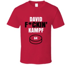 David Fckin Kampf Chicago Hockey Sports Fan T Shirt David Fckin Kampf Chicago Hockey Sports Fan T Shirt
