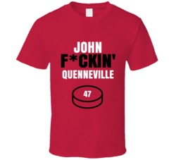 John Fckin Quenneville Chicago Hockey Sports Fan T Shirt John Fckin Quenneville Chicago Hockey Sports Fan T Shirt