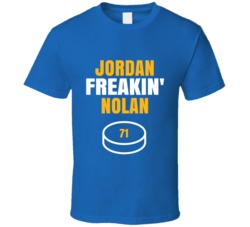 Jordan Freakin Nolan St Louis Hockey Sports Fan T Shirt Jordan Freakin Nolan St Louis Hockey Sports Fan T Shirt