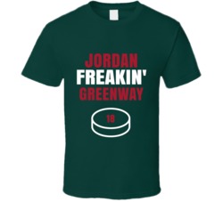 Jordan Freakin Greenway Minnesota Hockey Sports Fan T Shirt