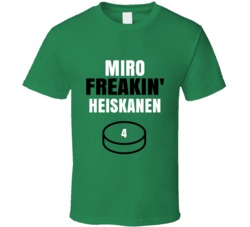 Miro Freakin Heiskanen Dallas Hockey Sports Fan T Shirt