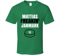 Mattias Freakin Janmark Dallas Hockey Sports Fan T Shirt