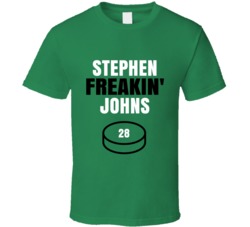 Stephen Freakin Johns Dallas Hockey Sports Fan T Shirt