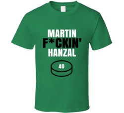 Martin Fckin Hanzal Dallas Hockey Sports Fan T Shirt