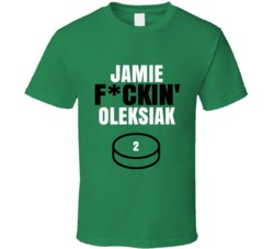 Jamie Fckin Oleksiak Dallas Hockey Sports Fan T Shirt