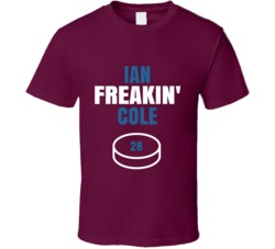 Ian Freakin Cole Colorado Hockey Sports Fan T Shirt