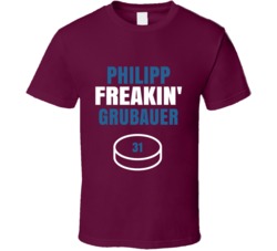 Philipp Freakin Grubauer Colorado Hockey Sports Fan T Shirt