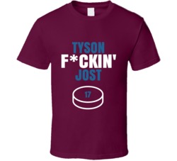 Tyson Fckin Jost Colorado Hockey Sports Fan T Shirt