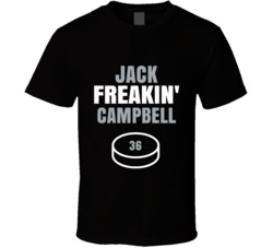 Jack Freakin Campbell Los Angeles Hockey Sports Fan T Shirt