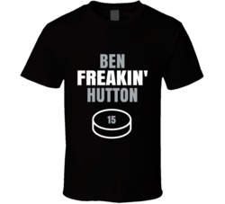 Ben Freakin Hutton Los Angeles Hockey Sports Fan T Shirt