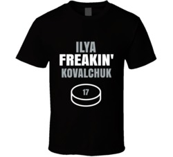 Ilya Freakin Kovalchuk Los Angeles Hockey Sports Fan T Shirt