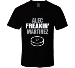 Alec Freakin Martinez Los Angeles Hockey Sports Fan T Shirt