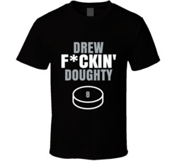 Drew Fckin Doughty Los Angeles Hockey Sports Fan T Shirt