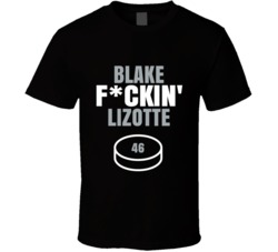 Blake Fckin Lizotte Los Angeles Hockey Sports Fan T Shirt