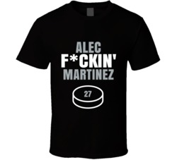 Alec Fckin Martinez Los Angeles Hockey Sports Fan T Shirt