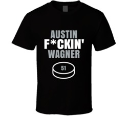 Austin Fckin Wagner Los Angeles Hockey Sports Fan T Shirt