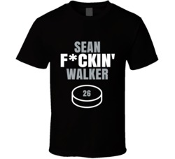 Sean Fckin Walker Los Angeles Hockey Sports Fan T Shirt