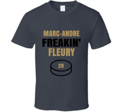 Marc-andre Freakin Fleury Vegas Hockey Sports Fan T Shirt