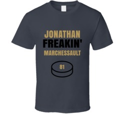 Jonathan Freakin Marchessault Vegas Hockey Sports Fan T Shirt