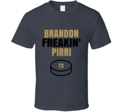 Brandon Freakin Pirri Vegas Hockey Sports Fan T Shirt