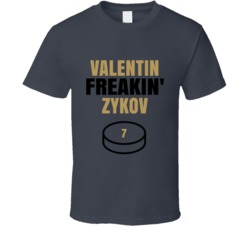 Valentin Freakin Zykov Vegas Hockey Sports Fan T Shirt