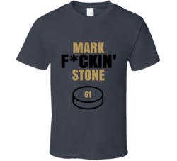 Mark Fckin Stone Vegas Hockey Sports Fan T Shirt