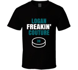 Logan Freakin Couture San Jose Hockey Sports Fan T Shirt