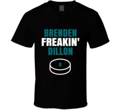 Brenden Freakin Dillon San Jose Hockey Sports Fan T Shirt