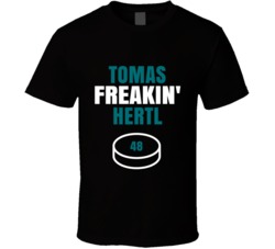 Tomas Freakin Hertl San Jose Hockey Sports Fan T Shirt