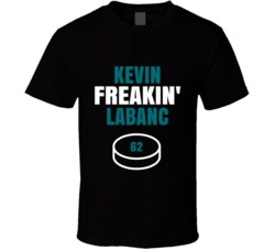 Kevin Freakin Labanc San Jose Hockey Sports Fan T Shirt