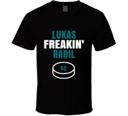 Lukas Freakin Radil San Jose Hockey Sports Fan T Shirt