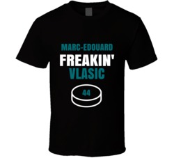 Marc-edouard Freakin Vlasic San Jose Hockey Sports Fan T Shirt
