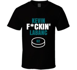 Kevin Fckin Labanc San Jose Hockey Sports Fan T Shirt
