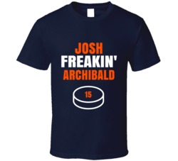Josh Freakin Archibald Edmonton Hockey Sports Fan T Shirt