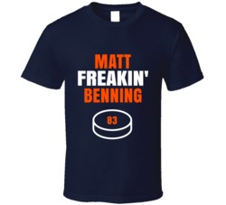 Matt Freakin Benning Edmonton Hockey Sports Fan T Shirt