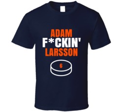 Adam Fckin Larsson Edmonton Hockey Sports Fan T Shirt