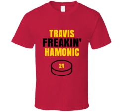 Travis Freakin Hamonic Calgary Hockey Sports Fan T Shirt
