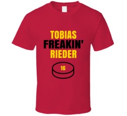 Tobias Freakin Rieder Calgary Hockey Sports Fan T Shirt