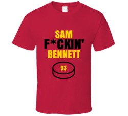 Sam Fckin Bennett Calgary Hockey Sports Fan T Shirt